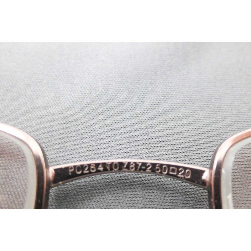 Titmus T264 ANB CS64 Z87-2 Brown Metal Rectangular Safety Eyeglass Frames